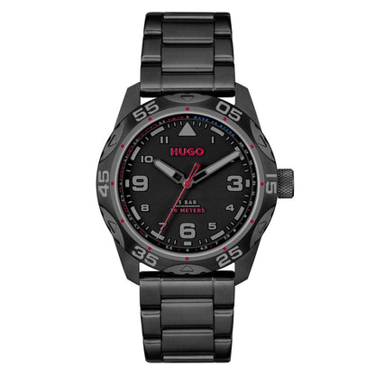 Hugo Boss – Schwarze Edelstahluhr