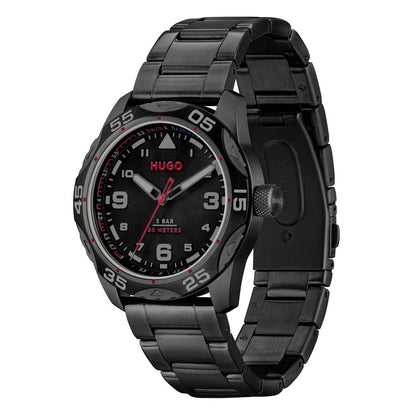 Hugo Boss – Schwarze Edelstahluhr
