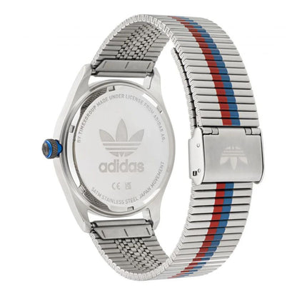 Adidas – Graue Edelstahluhr