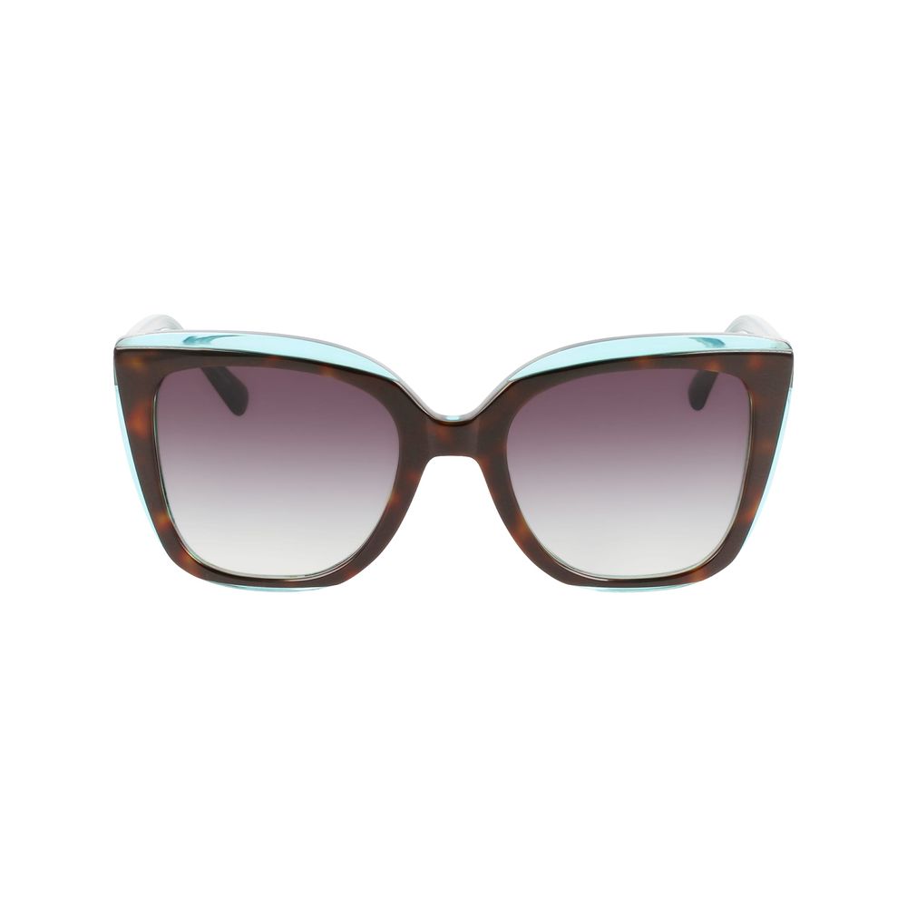 Longchamp – Beige Acetat-Sonnenbrille