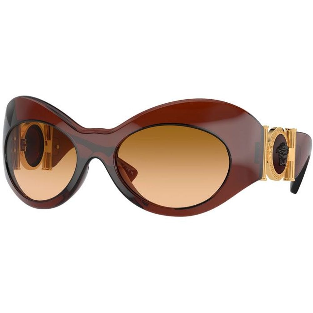 Versace – Braune Acetat-Sonnenbrille