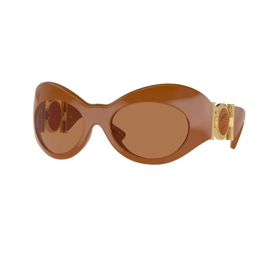 Versace – Braune Acetat-Sonnenbrille