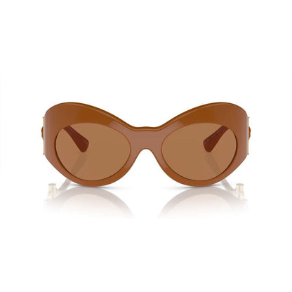 Versace – Braune Acetat-Sonnenbrille