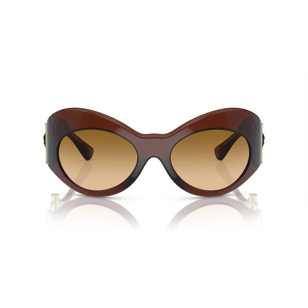 Versace – Braune Acetat-Sonnenbrille
