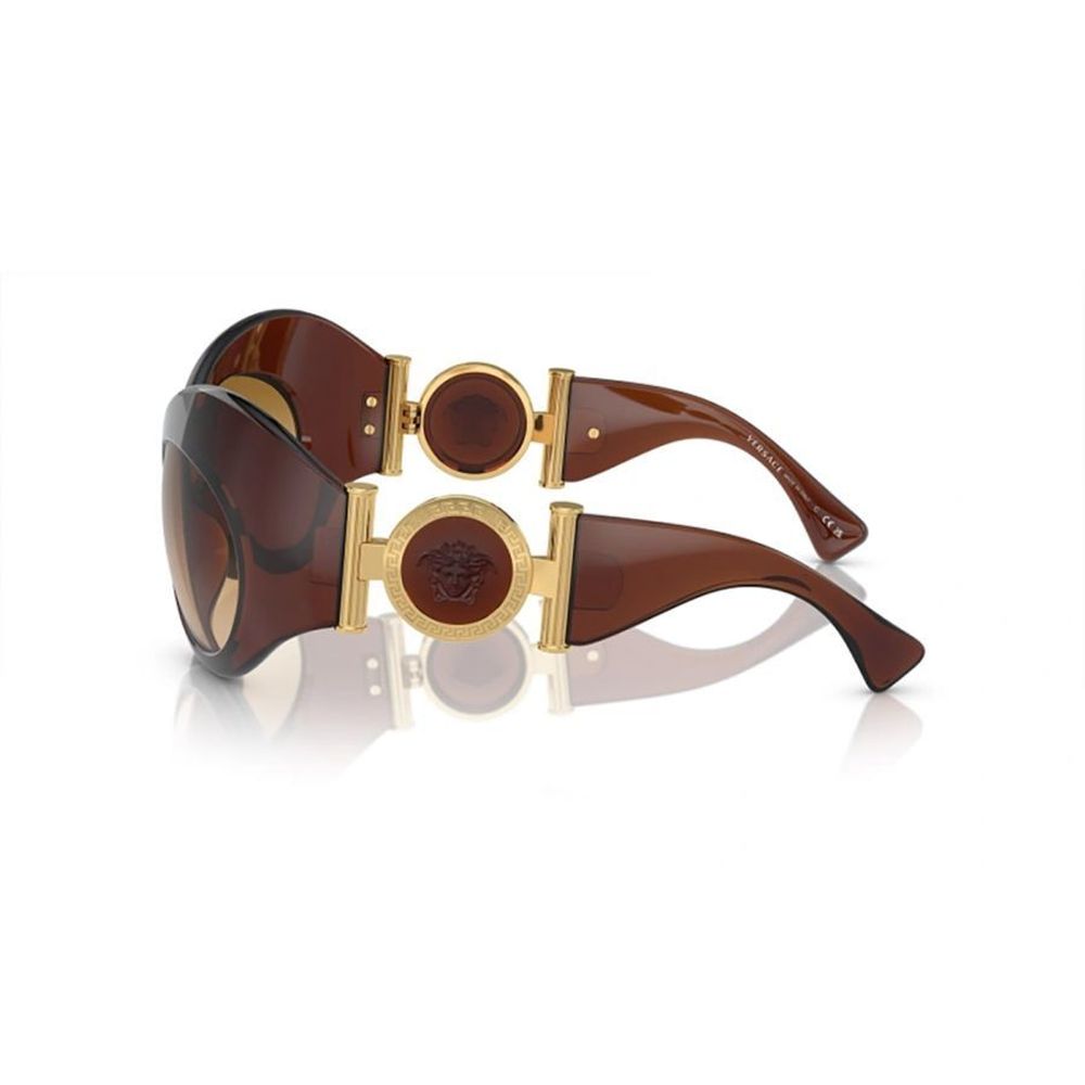 Versace – Braune Acetat-Sonnenbrille