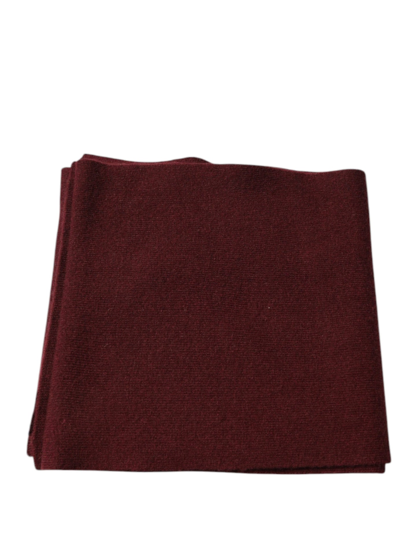Foulard fin en cachemire bordeaux Dolce &amp; Gabbana