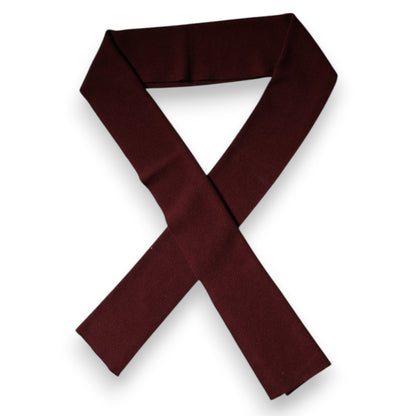 Foulard fin en cachemire bordeaux Dolce &amp; Gabbana