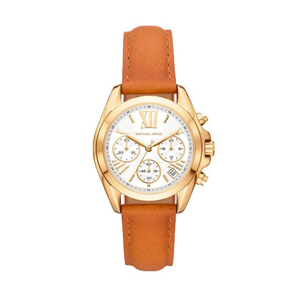 Montre Michael Kors en cuir marron