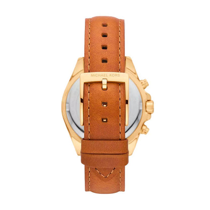 Montre Michael Kors en cuir marron