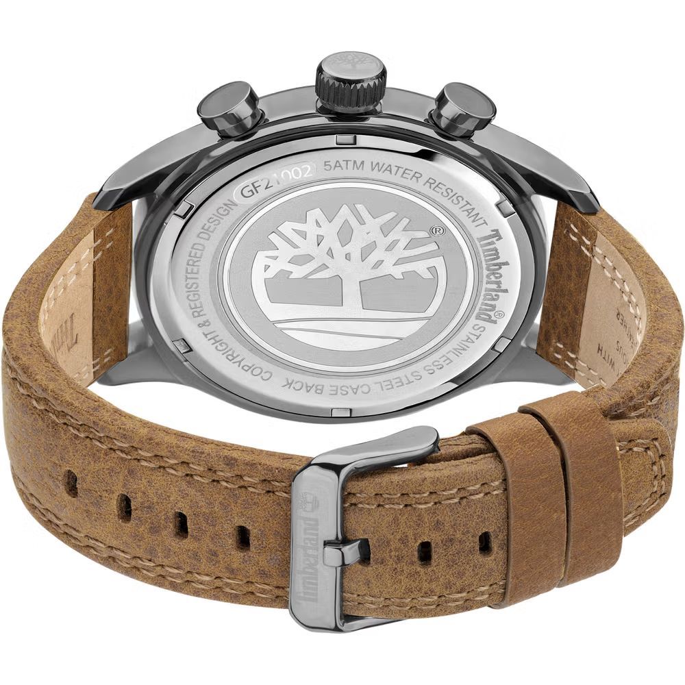 Timberland Braune Lederuhr