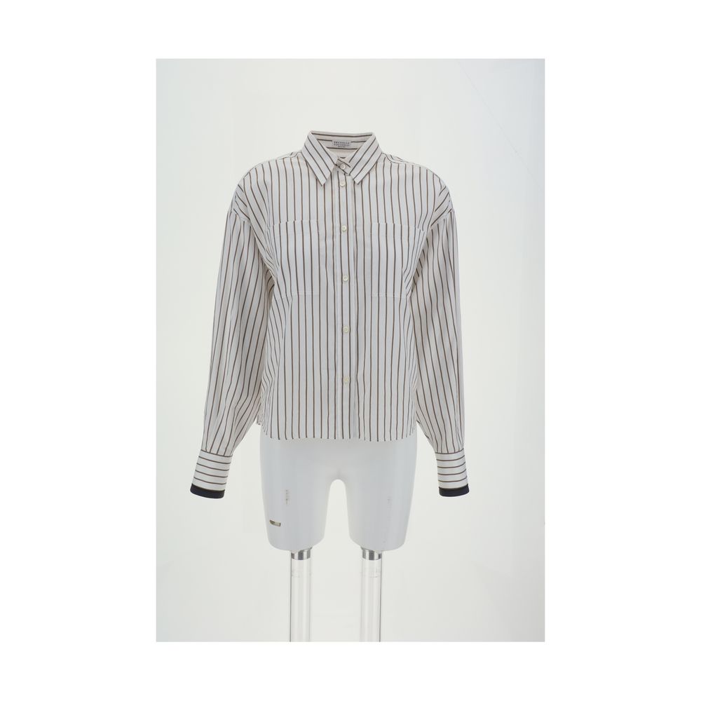 Gestreiftes Hemd von Brunello Cucinelli