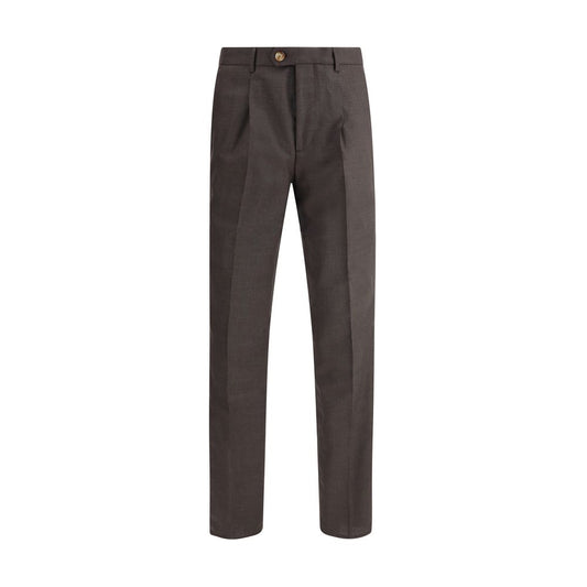 Brunello Cucinelli Pantalon en laine vierge