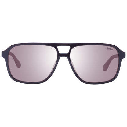 BMW Burgunderrote Herren-Sonnenbrille