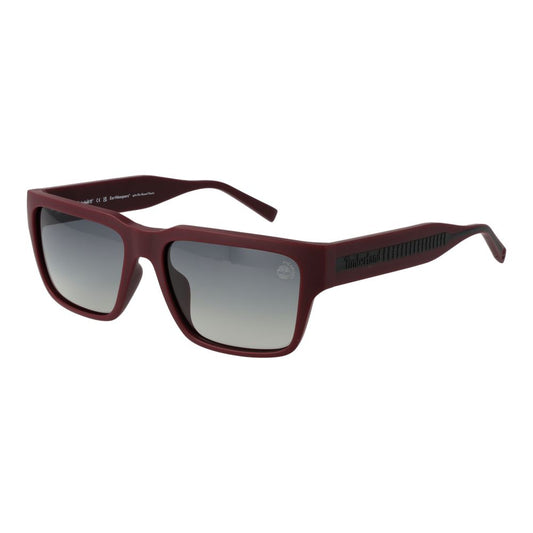 Timberland Burgunderrote Herren-Sonnenbrille