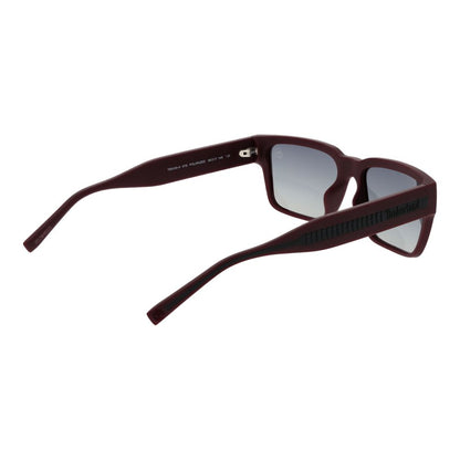 Timberland Burgunderrote Herren-Sonnenbrille