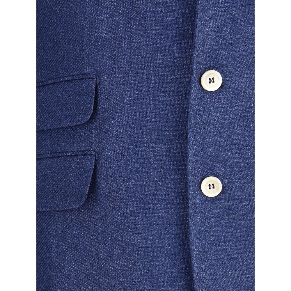 Brunello Cucinelli Veste blazer en lin