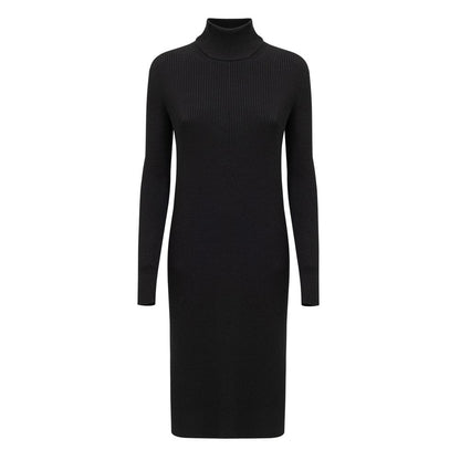 Bottega Veneta Black Wool Long