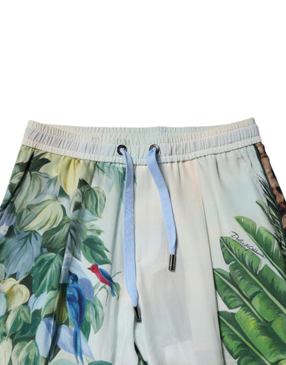 Pantalon de jogging tropical multicolore Dolce &amp; Gabbana