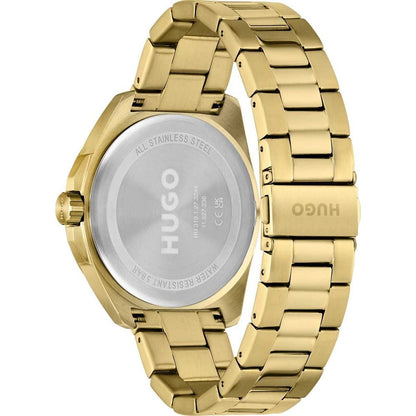 Hugo Boss – Goldene Edelstahluhr