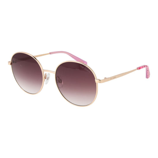 Ted Baker – Goldene Sonnenbrille für Damen