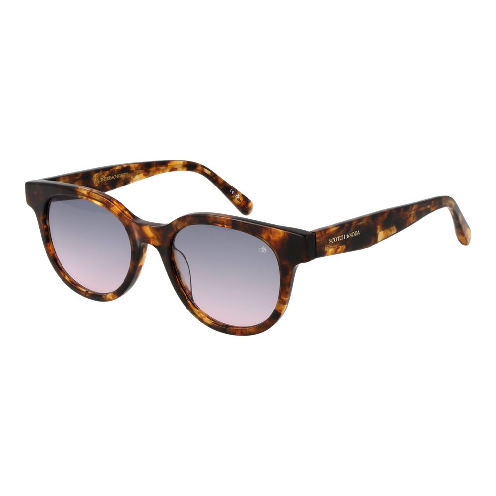 Lunettes de soleil marron Scotch &amp; Soda pour femme