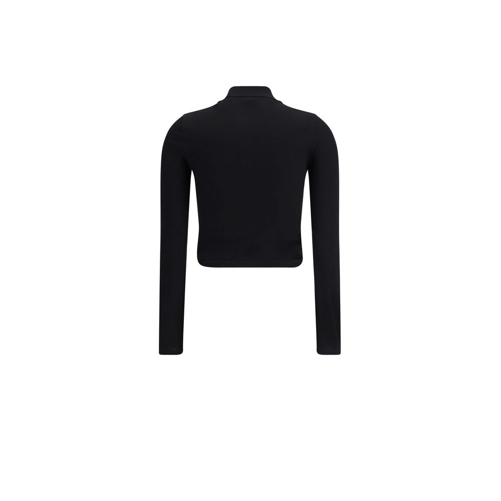 Polo Courrèges avec détail torsadé