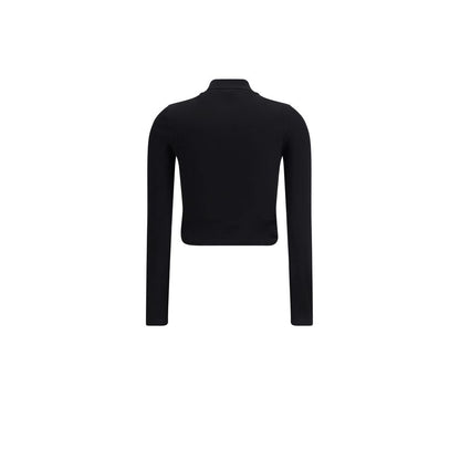 Polo Courrèges avec détail torsadé