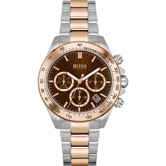 Hugo Boss – Zweifarbige Edelstahluhr