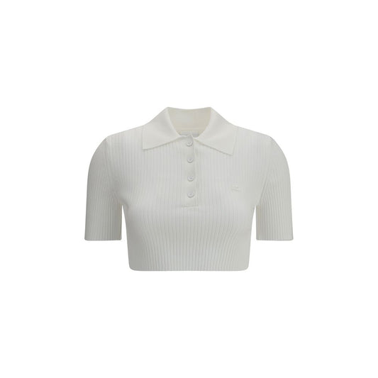 Kurzes Poloshirt von Courrèges