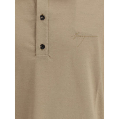 Polo avec logo Ferragamo