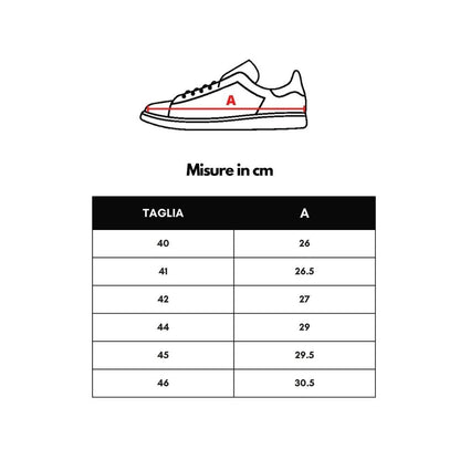 Axel Arigato Zweifarbiger Sneaker aus Stoff und Leder