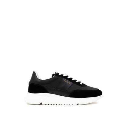 Axel Arigato Sneaker aus Stoff und Leder in Schwarz und Weiß