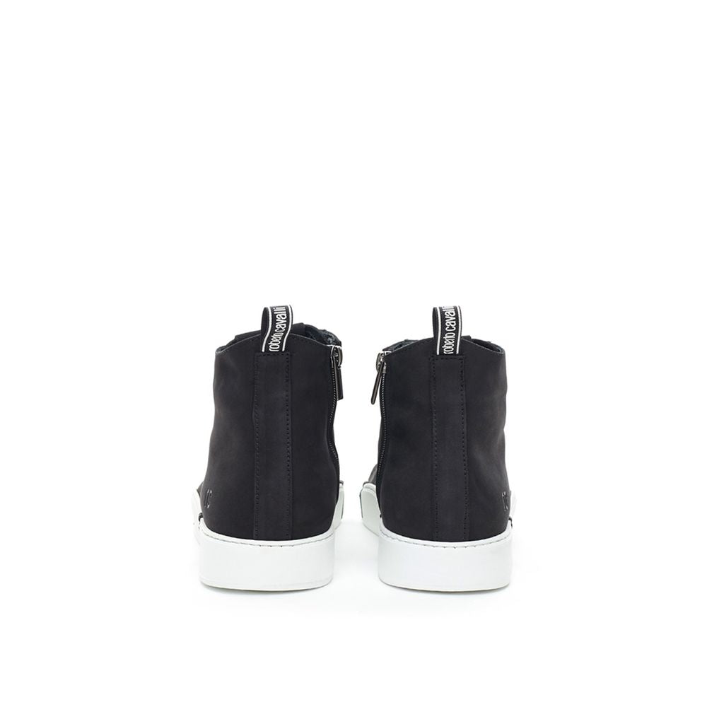 Roberto Cavalli Elegante Wildleder-Sneaker in schickem Schwarz