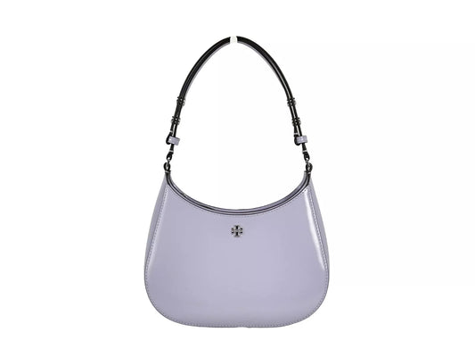 Tory Burch Patent Emerson Kleine Umhängetasche Violett