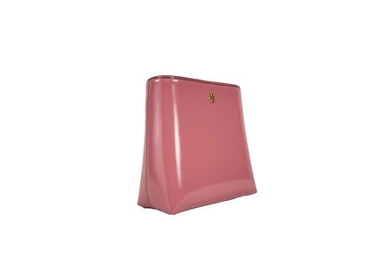 Petit sac seau verni Emerson de Tory Burch, rose