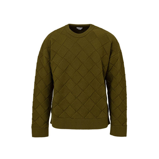 Bottega Veneta Grüner Wollpullover