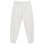 White Cotton Athletic Pant