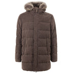 Vestes et manteaux en coton marron Herno