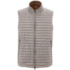 Brown Polyamide Sleveless Jacket