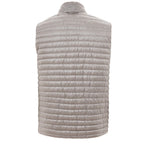 Brown Polyamide Sleveless Jacket