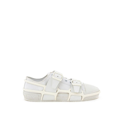 Burberry – Weiße Baumwoll-Sneaker