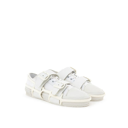 Burberry – Weiße Baumwoll-Sneaker