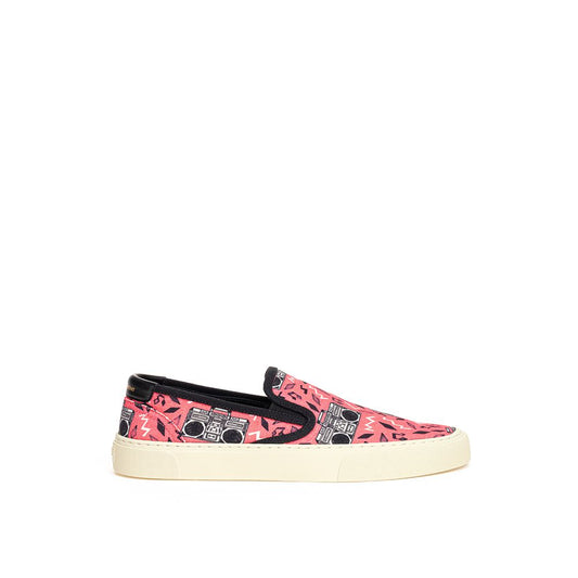 Saint Laurent Rosa Baumwoll-Sneaker