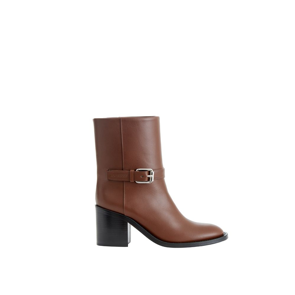 Botte en cuir marron