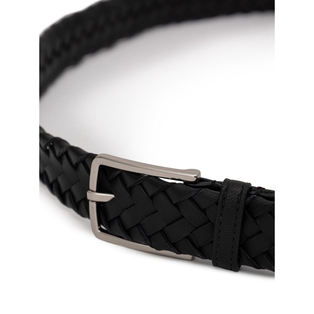 Ceinture en cuir noir