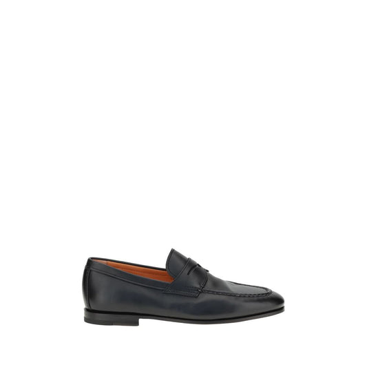Santoni Leder-Loafer
