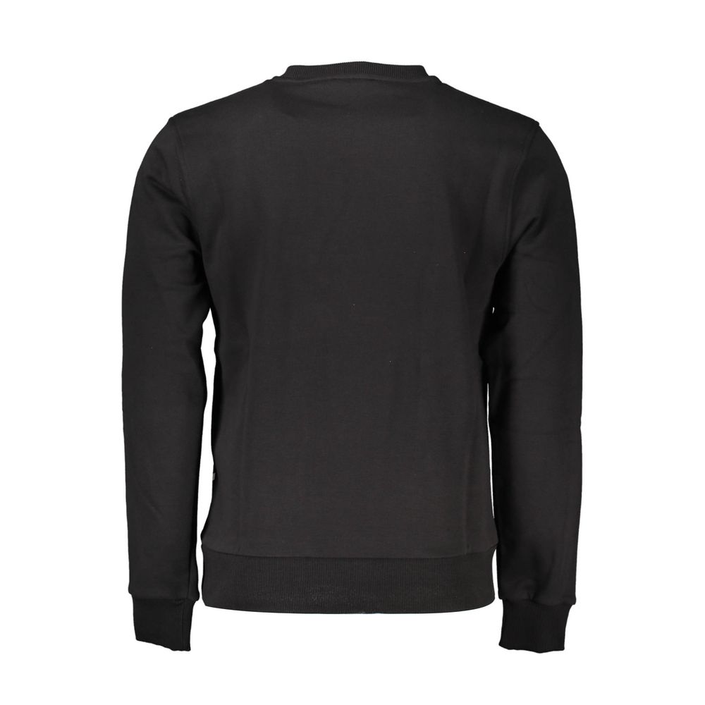 Cavalli Class Schwarzer Herrenpullover aus Baumwolle