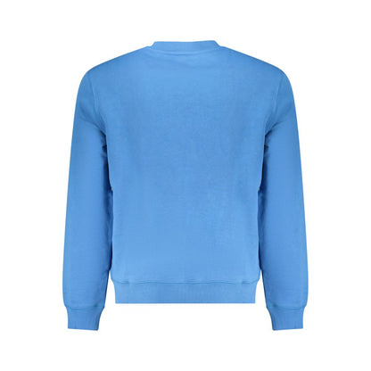Pull Napapijri bleu clair en coton pour homme