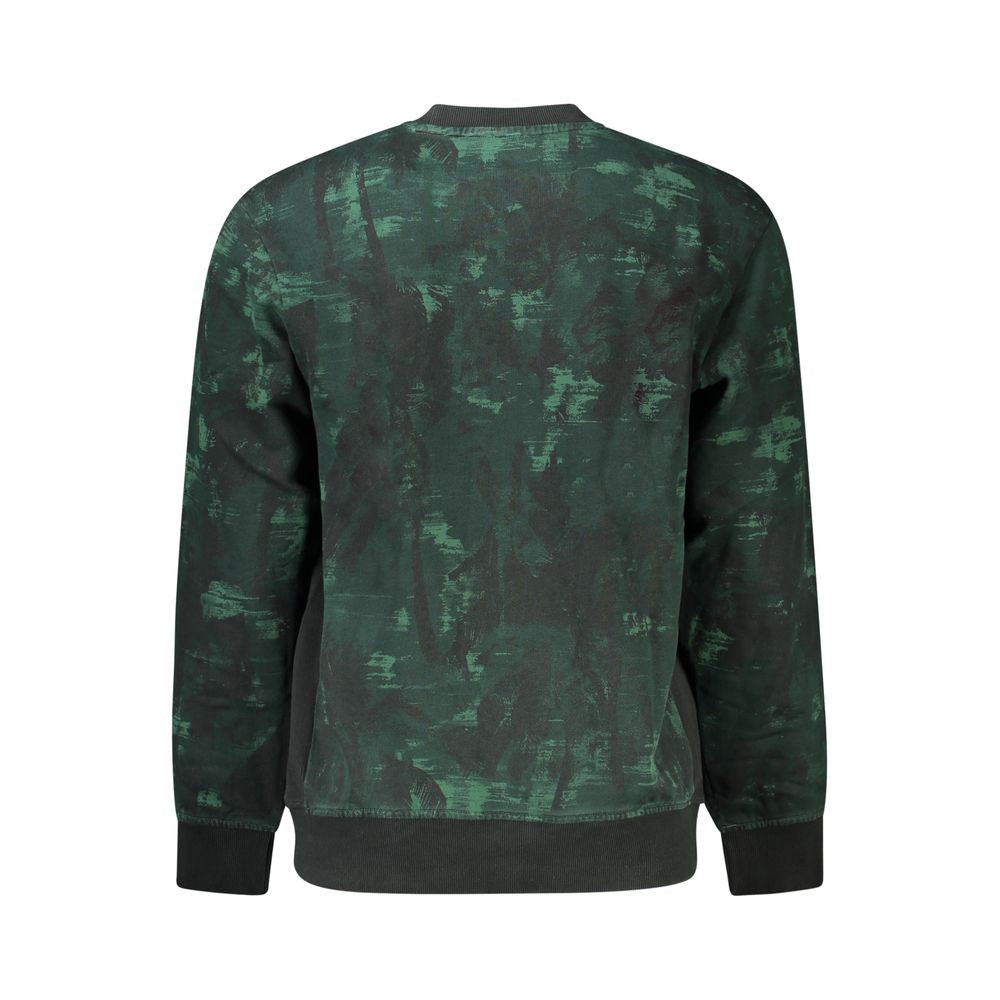 Pull Hugo Boss en coton vert pour homme