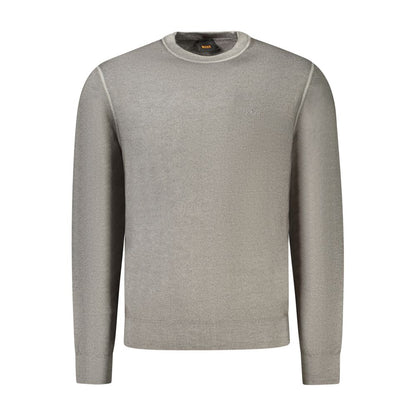 Pull en laine gris Hugo Boss pour homme